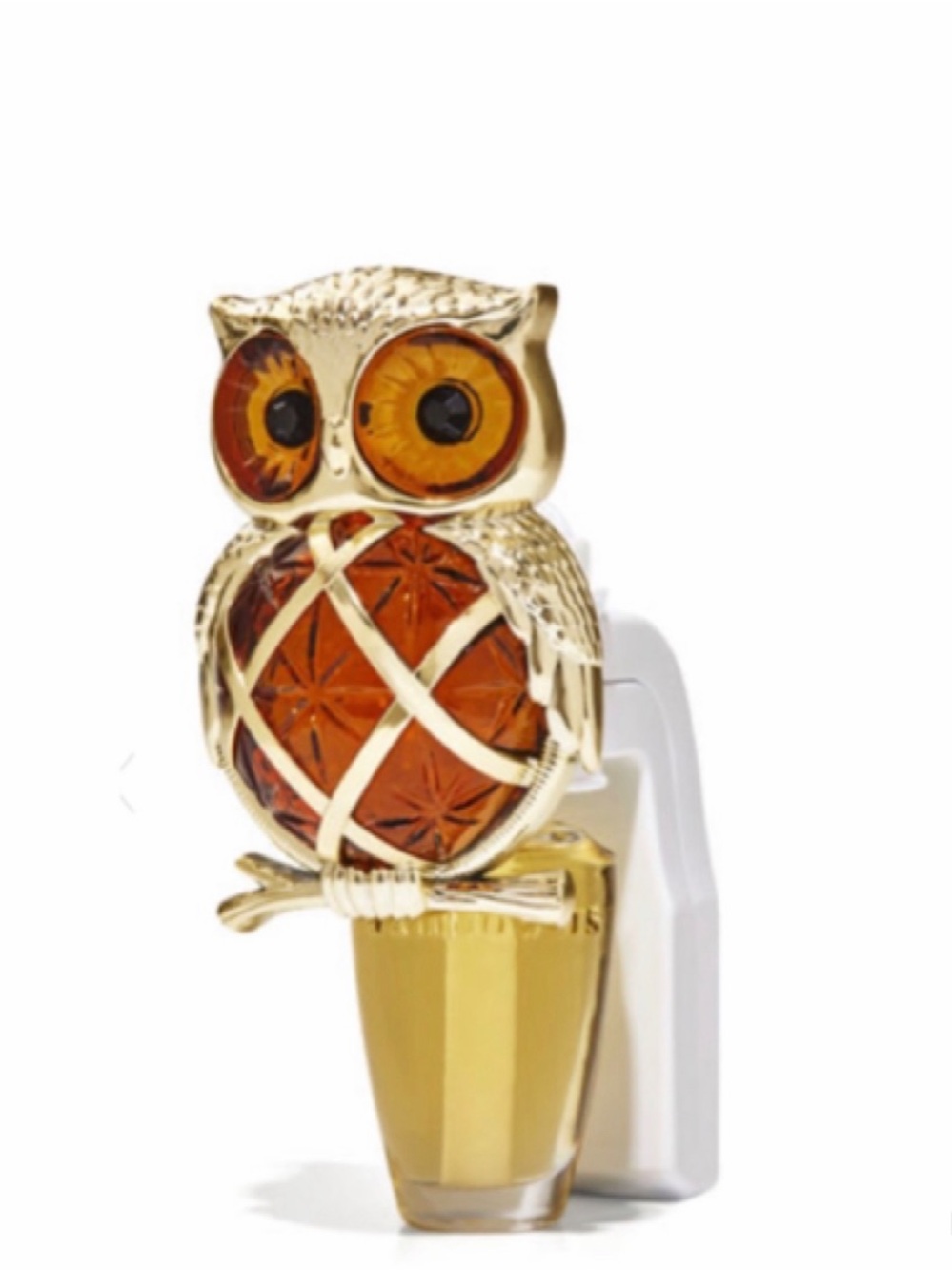 NEW Bath & Body Works Fiber Optic Owl Nightlight